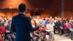 konferencja wyklad kurs mikrofon