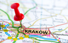 krakow mapa