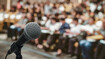 konferencja wyklad kurs mikrofon