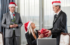 swieta biuro prezent