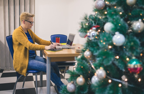 Praca w nocy na przełomie roku