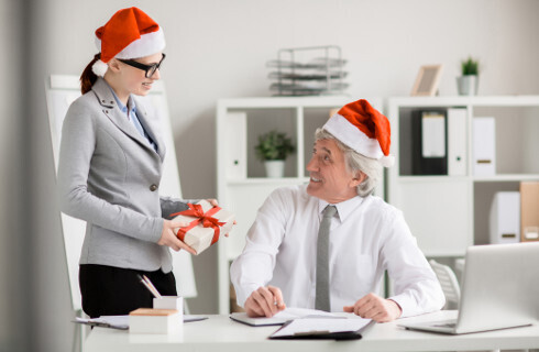 swieta biuro prezent