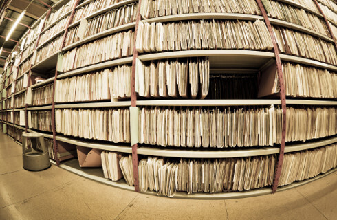 teczki dokumenty akta