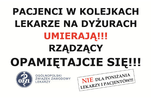 ozzl nie dla ponizania lekarzy