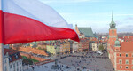 flaga polska warszawa