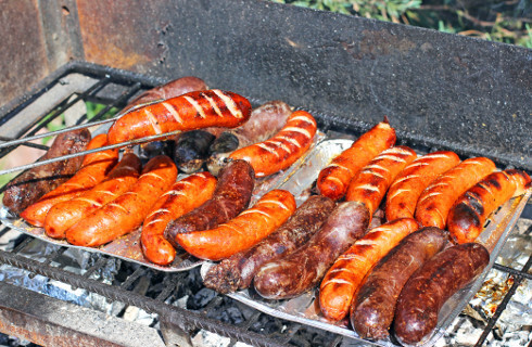 grill kielbasa