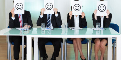 kobieta mezczyzna stol