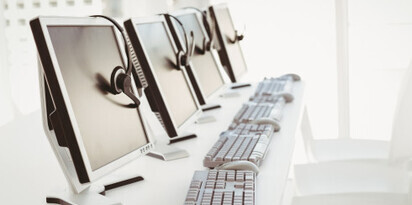 telemarketing telefon komputer