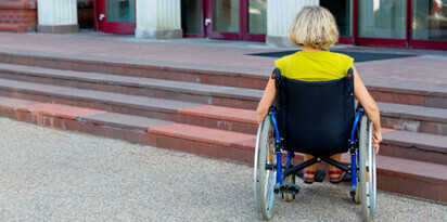 wozek inwalidzki schody