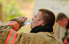 strazak woda pragnienie