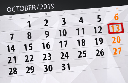 kalendarz 13 pazdziernika wybory 2019