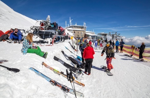 narty narciarze zima kasprowy