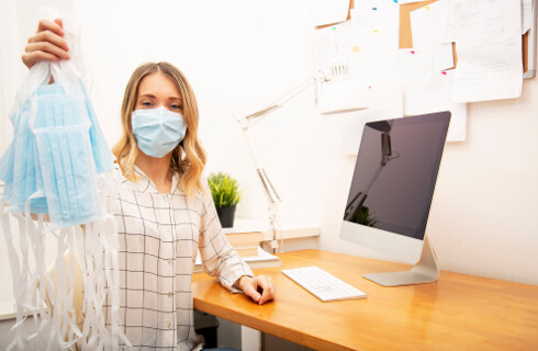 koronawirus maseczka maska zapas