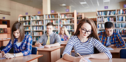 szkola uczen sprawdzian