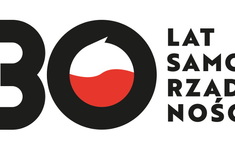 logo 30 lat samorzadnosci duze