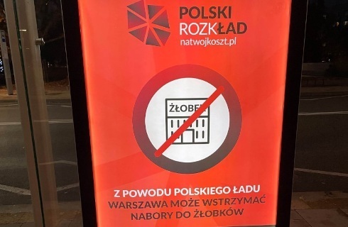 polski rozklad reklama w warszawie