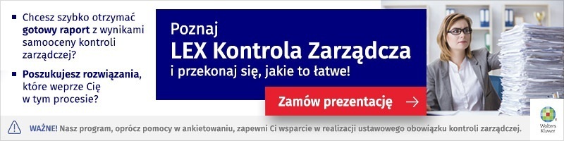 Poznaj LEX Kontrola Zarządcza