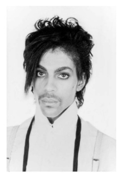 Prince - portret czarno-biały