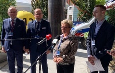 lekarz protest konferencja przed 11 09 2021