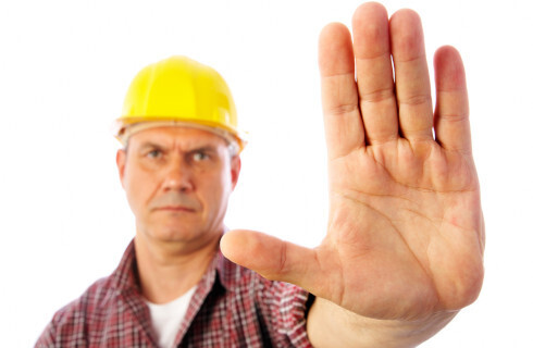 kask dlon stop sprzeciw