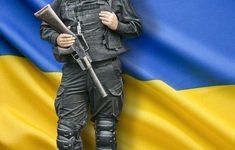ukraina flaga zolnierz