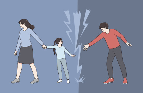 rozwod mama tata dziecko