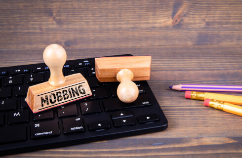 mobbing klawiatura pieczatki