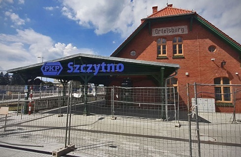 dworzec szczytno