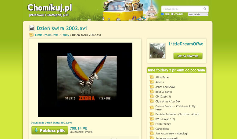 Dzień Świra na Chomikuj.pl