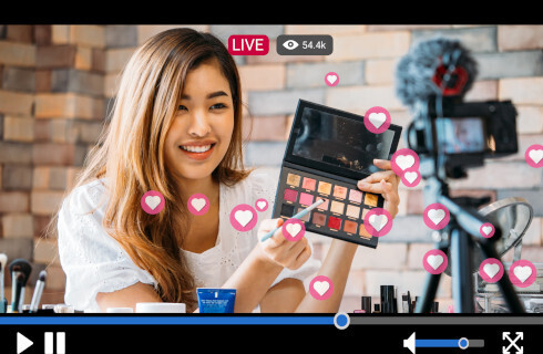 influencerka vlogerka kosmetyki