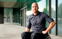 niepelnosprawny na wozku