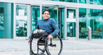 niepelnosprawny na wozku