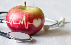 stetoskop jablko serce