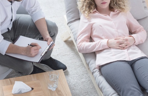 psychoterapia kozetka kobieta