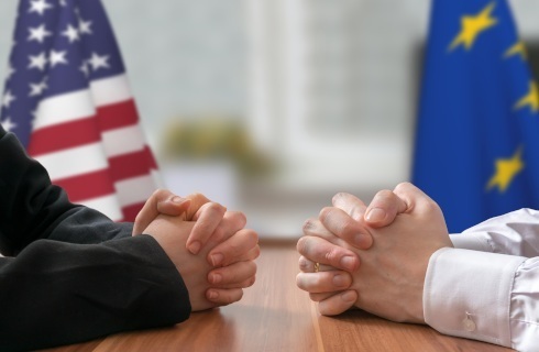unia europejska usa flagi negocjacje