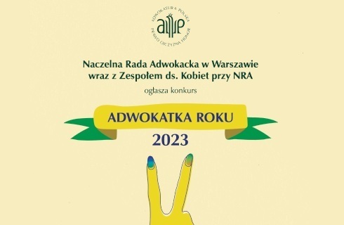 konkurs adwokatka roku nra 2023