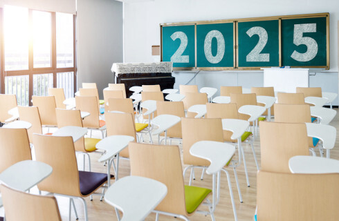 rok 2025 szkola tablica