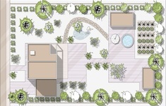 projekt budowlany makieta krajobraz