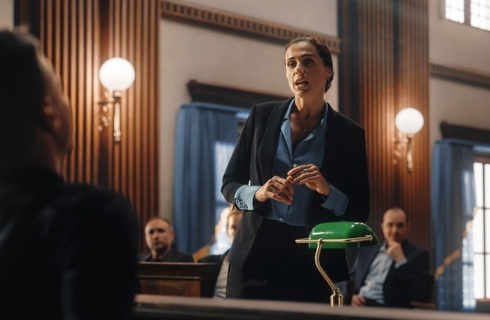 sad proces przesluchanie swiadek adwokat prokurator