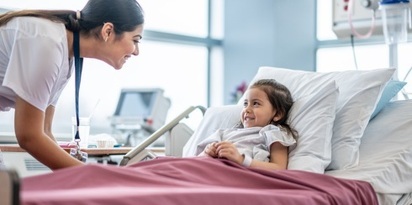 szpital dziecko pielegniarka