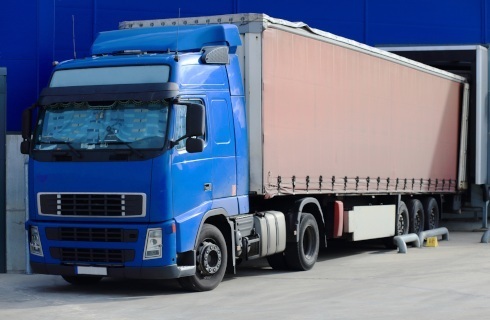 ciezarowka magazyn naczepa