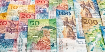 franki banknoty