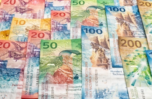 franki banknoty