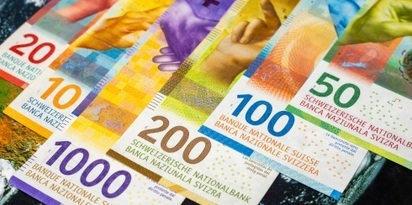 franki banknoty