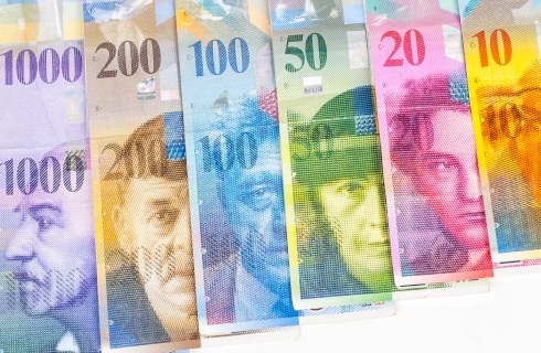 franki banknoty