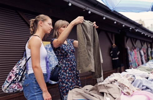 rynek ubrania tekstylia odziez kobiety