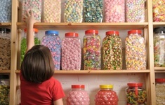 sklep cukierki dziecko