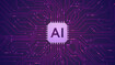 ai sztuczna inteligencja fiolet
