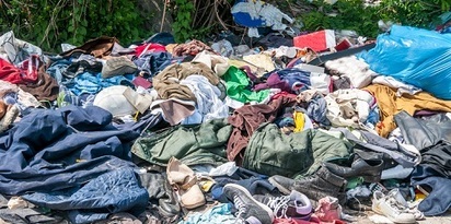 smieci recykling ubrania odziez odpady