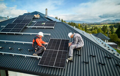 panele sloneczne dom dach montaz